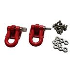 Apex  Scale Red Winch Shackles - 2pcs (APX4051)