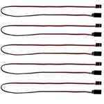 Apex APX1017 Futaba Style 18" / 450mm Servo Extension - 5 Pack #1017