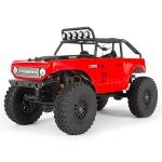 Axial  1/24 SCX24 Deadbolt 4WD Rock Crawler Brushed RTR, Red (AXI90081T1)