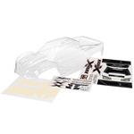 Traxxas TRA7711 Body, X-Maxx (clear, trimmed, requires painting)/ window masks/ decal sheet