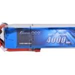 4000mAh 11.1V 45C 3S1P Lipo battery pack with deans plug (GA45C40003S)
