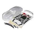 Traxxas TRA8386 4-Tec 2.0 Clear Chevrolet Corvette Z06 Body (includes decal sheat, mirrors, spoiler, and mounting)