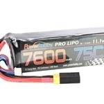 7600mAh 11.1V 3S 75C LiPo Battery with XT60 Adaptor (P3S760075CXTT)