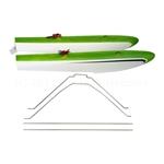 Flex Innovation  RV-8 Float Set with struts and Led – Green (FPM357016)