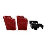 Scale Red Jerry Gas Can Jug - 2 Pack (APX4052)