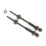 Traxxas TRA9052X Driveshafts, rear, steel-spline constant-velocity (complete assembly) (2)