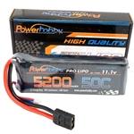 5200mAh 11.1V 3S 50C LiPo Battery with Hardwired Genuine Traxxas Plug
