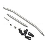 Incision INCIRC00041 Wraith 1/4 Stainless Steel Drag Link & Tie Rod Set