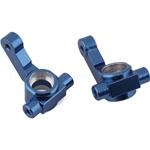 DR10 Aluminum Steering Knuckles (Blue) (2)