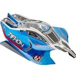 Arrma AR406118 1/8 Painted Body with Decals, Blue: TYPHON 6S BLX