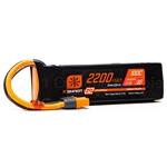 Spektrum SPMX223S100 11.1V 2200mAh 3S 100C Smart G2 LiPo Battery: IC3