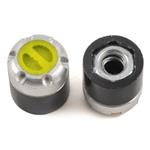 SSD00014 SSD RC Scale Locking Hubs (Yellow) (2)