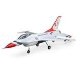 EFlite EFL178500 F-16 Thunderbirds 70mm EDF Jet BNF Basic with AS3X and SAFE Select