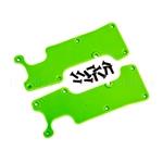 Traxxas TRA9634G Suspension Arm Covers, Green, Rear (left And Right)/ 2.5x8 Ccs (12)
