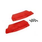 Traxxas TRA9519R Mud Guards, Rear, Red (left And Right)/ 3x15 Ccs (2)/ 3x25 Ccs (2)