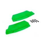 Traxxas TRA9519G Mud Guards, Rear, Green (left And Right)/ 3x15 Ccs (2)/ 3x25 Ccs (2)