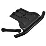 RPM RPM70982 Front Bumper and Skid Plate: Traxxas Sledge