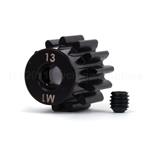 Traxxas TRA6483X Gear, 13-T pinion (machined, hardened steel) (1.0 metric pitch) (fits 5mm shaft)