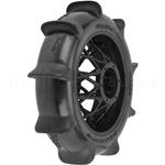 Pro-Line PRO1023810 1/4 Roost MX Sand/Snow Paddle Rear Tire MTD Black (1): PROMOTO-MX