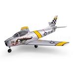 EFlite EFLU7050 UMX F-86 Sabre 30mm EDF Jet BNF Basic with AS3X and SAFE Select
