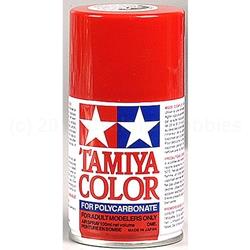 Tamiya TAM86002 PS-2 Polycarb Spray Red 3 oz