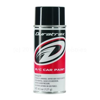Duratrax  Polycarb Spray, Basic Black 4.5 oz (DTXR4250)