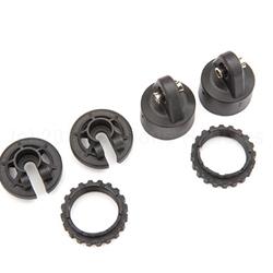 Shock caps, GT-Maxx® shocks/ spring perch/ adjusters/ 2.5x14 CS (2) (for 2 shocks) (8964)