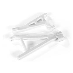 Suspension arms, White, front (Right), heavy duty (upper (1)/ lower (1))