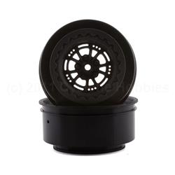 AXIS 2.2" Drag Racing Front Wheels w/12mm Hex (Black) (2)