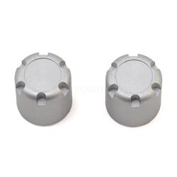 RC Scale Hubs (Silver) (2)