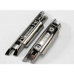 Traxxas  Bumpers, front and rear (black chrome) (TRA5335X)