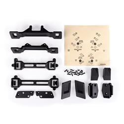 Body conversion kit, Slash 2WD (includes front & rear body mounts, latches, hardware) (for clipless mounting)