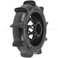 1/4 Roost MX Sand/Snow Paddle Rear Tire MTD Black (1): PROMOTO-MX